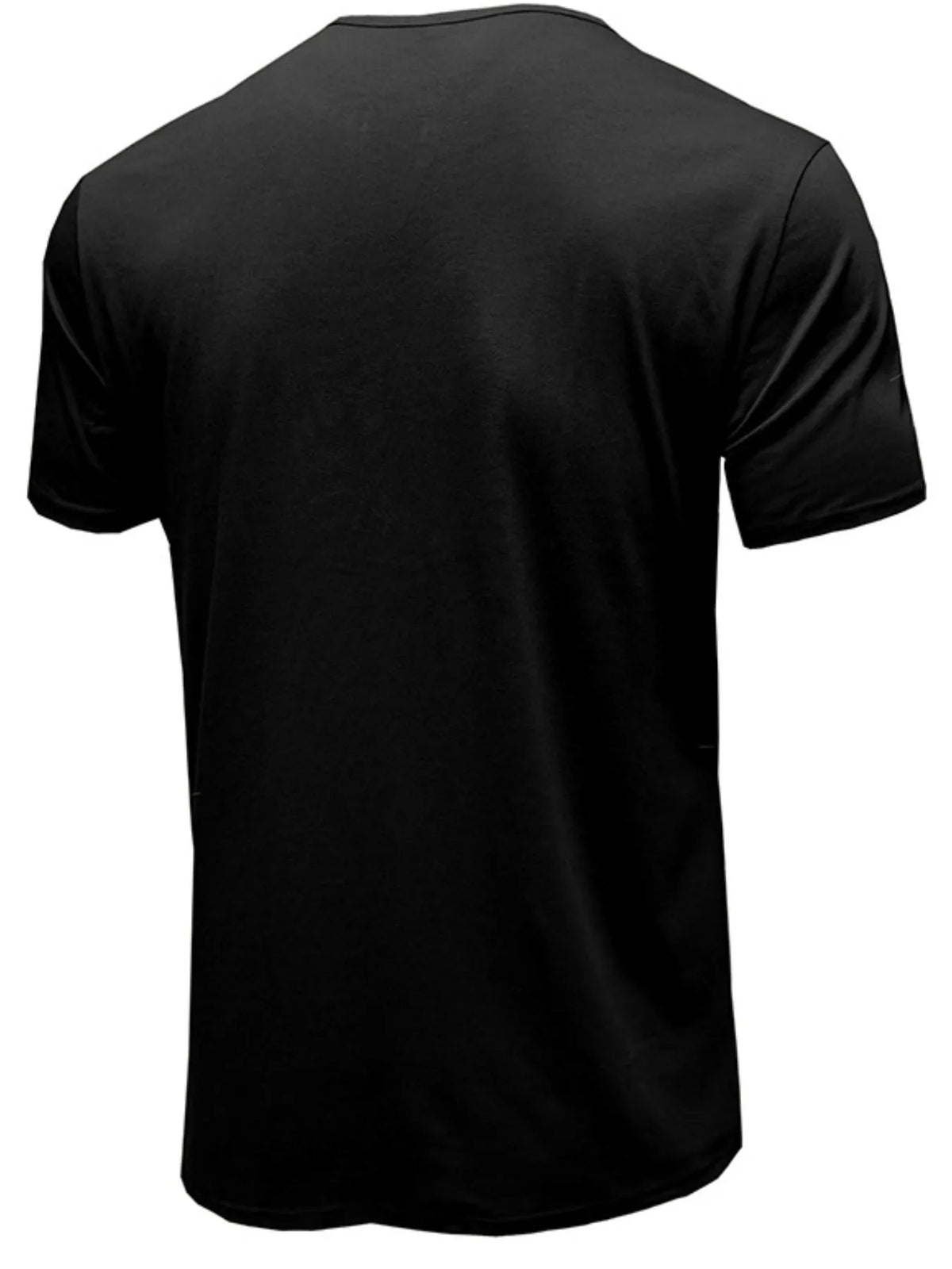 Classic henley short sleeve polo shirt