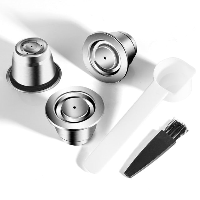 Reusable coffee capsules