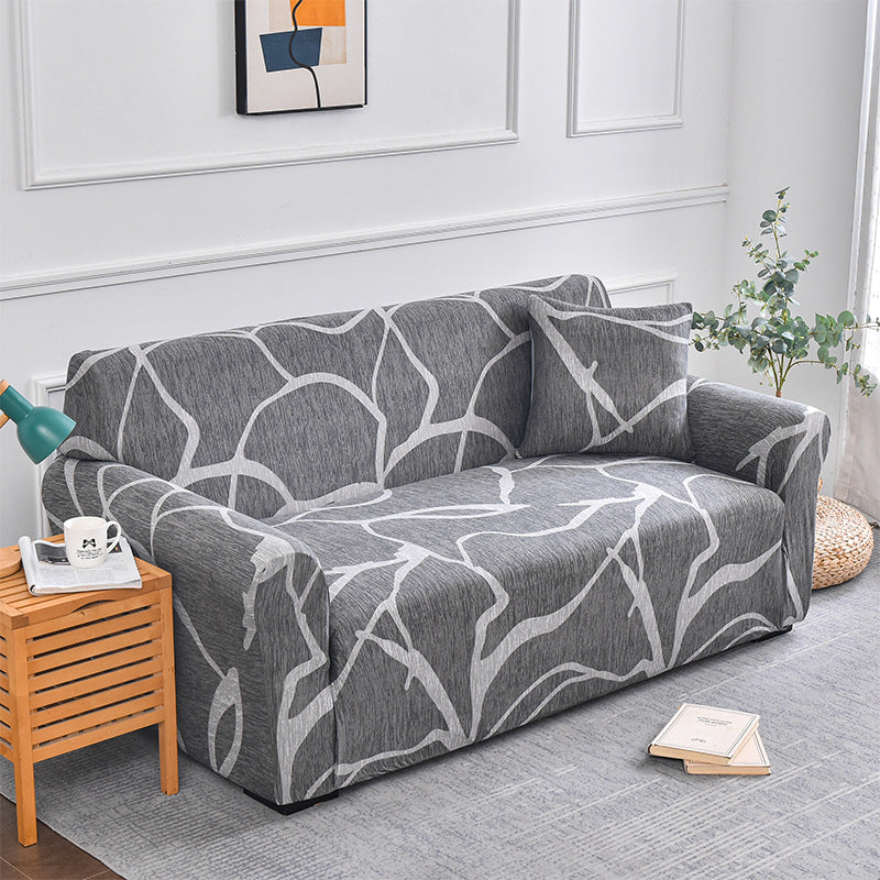 Printed sofa cover all inclusive elastic anti slip sofa cover sofa cover