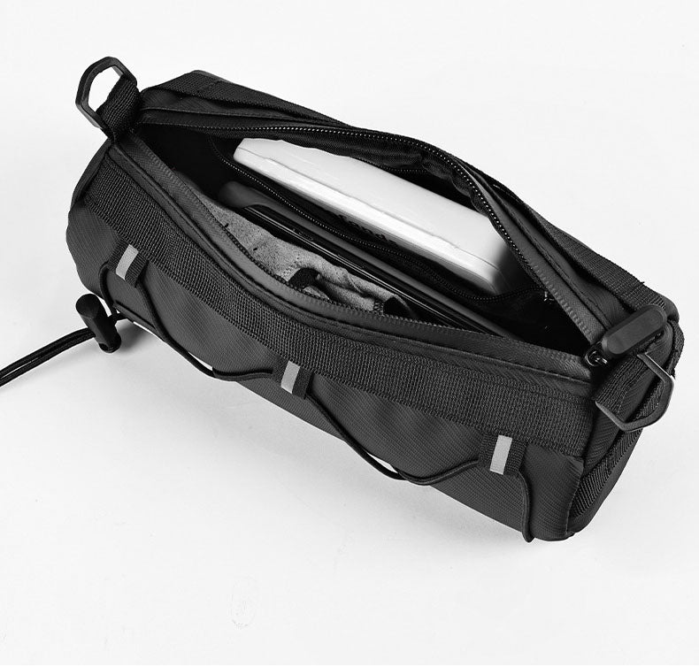 Bicycle front bag for driving, large capacity storage bag, outdoor waterproof riding bag, mountain bike front bag