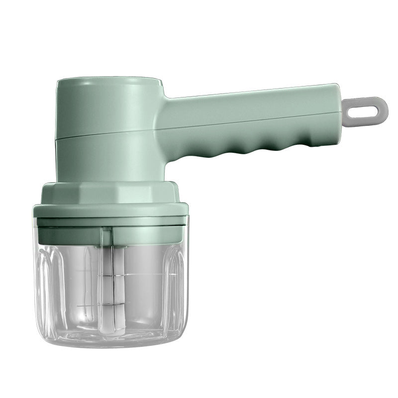 Wireless Portable Electric Meat Grinder Garlic Masher Multi-Function Meat Grinder Double Stick Egg Beater