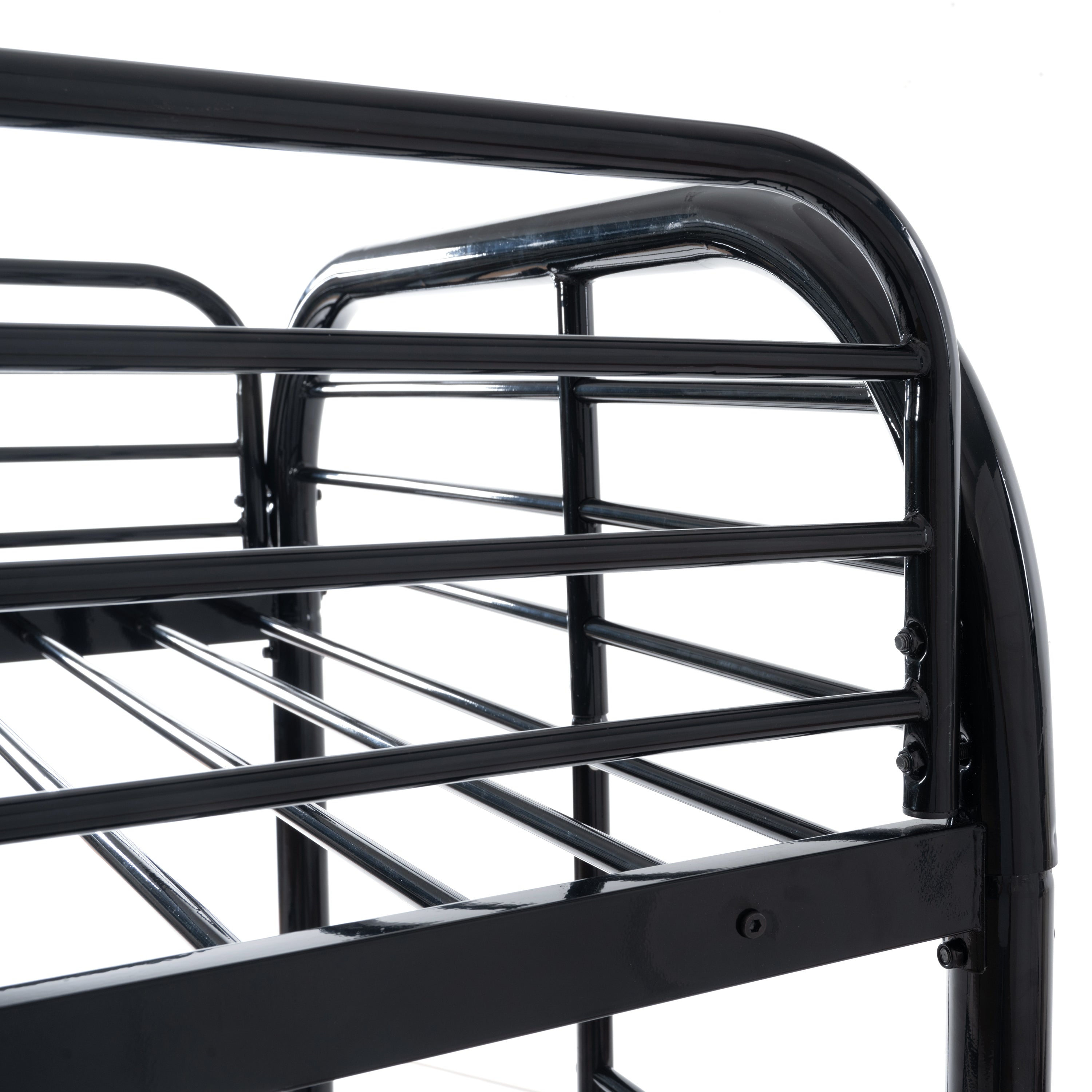 Twin over Twin Bunk Bed with Ladders