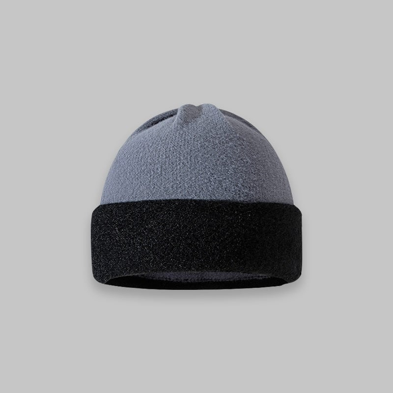 Two-tone fisherman beanie