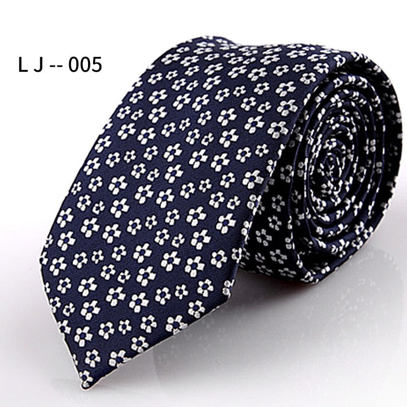 Men's Accessories Men's 6CM Tie Color blocked Adult Business Casual Tie