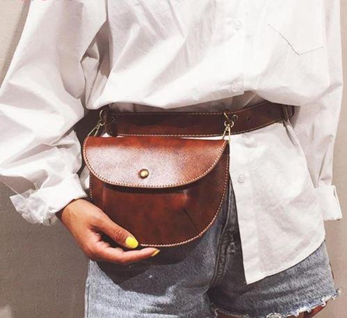 Fashion Leather Belt Bag