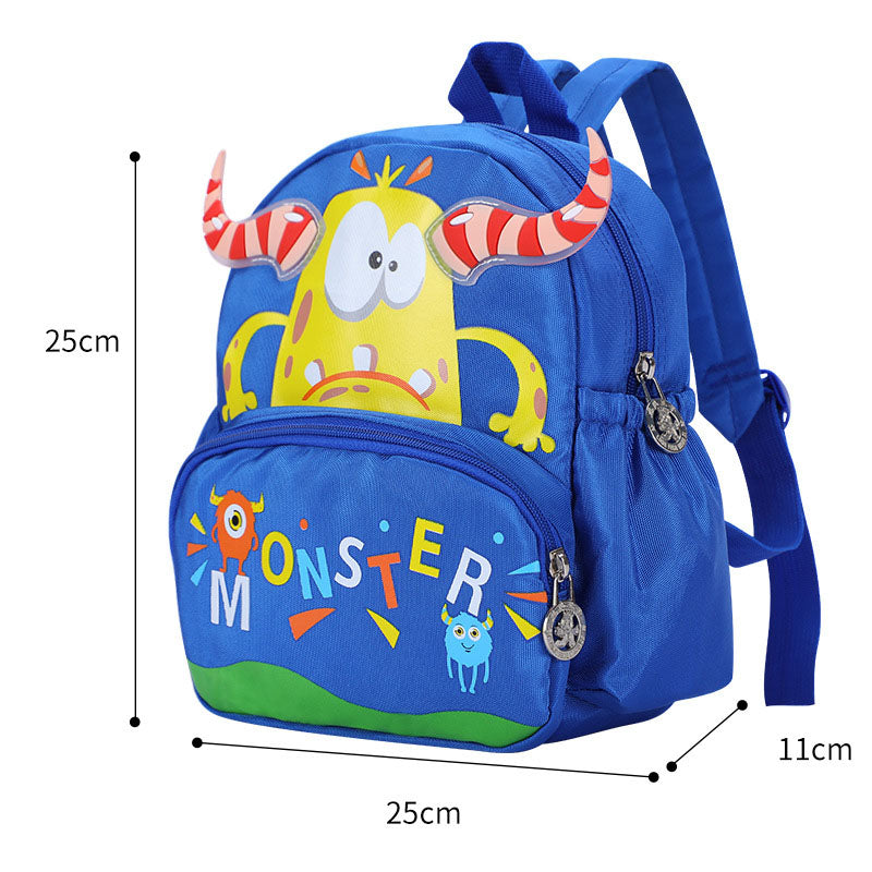 New schoolbags for primary school students creative kindergarten load-reducing backpack cartoon children's backpack
