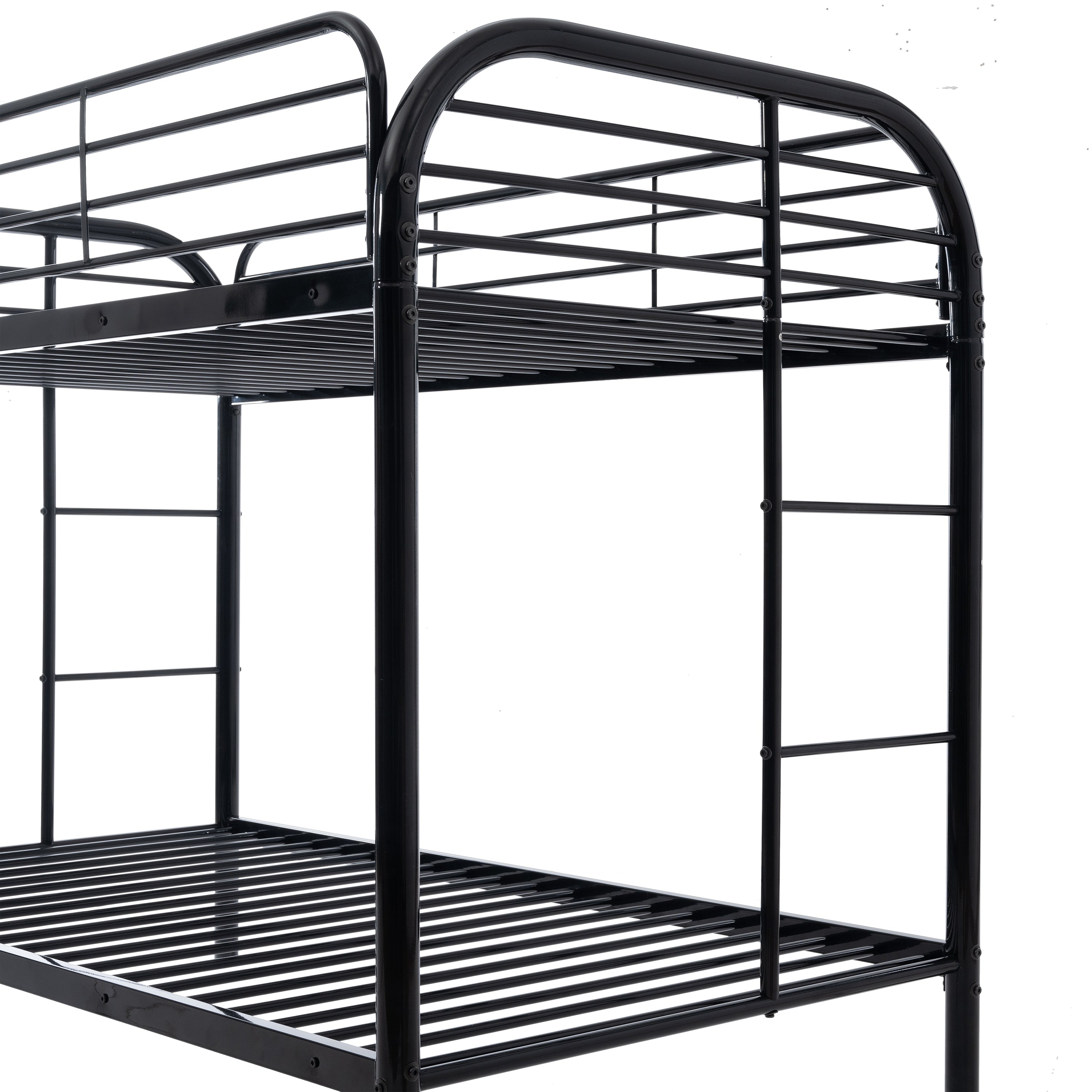 Twin over Twin Bunk Bed with Ladders