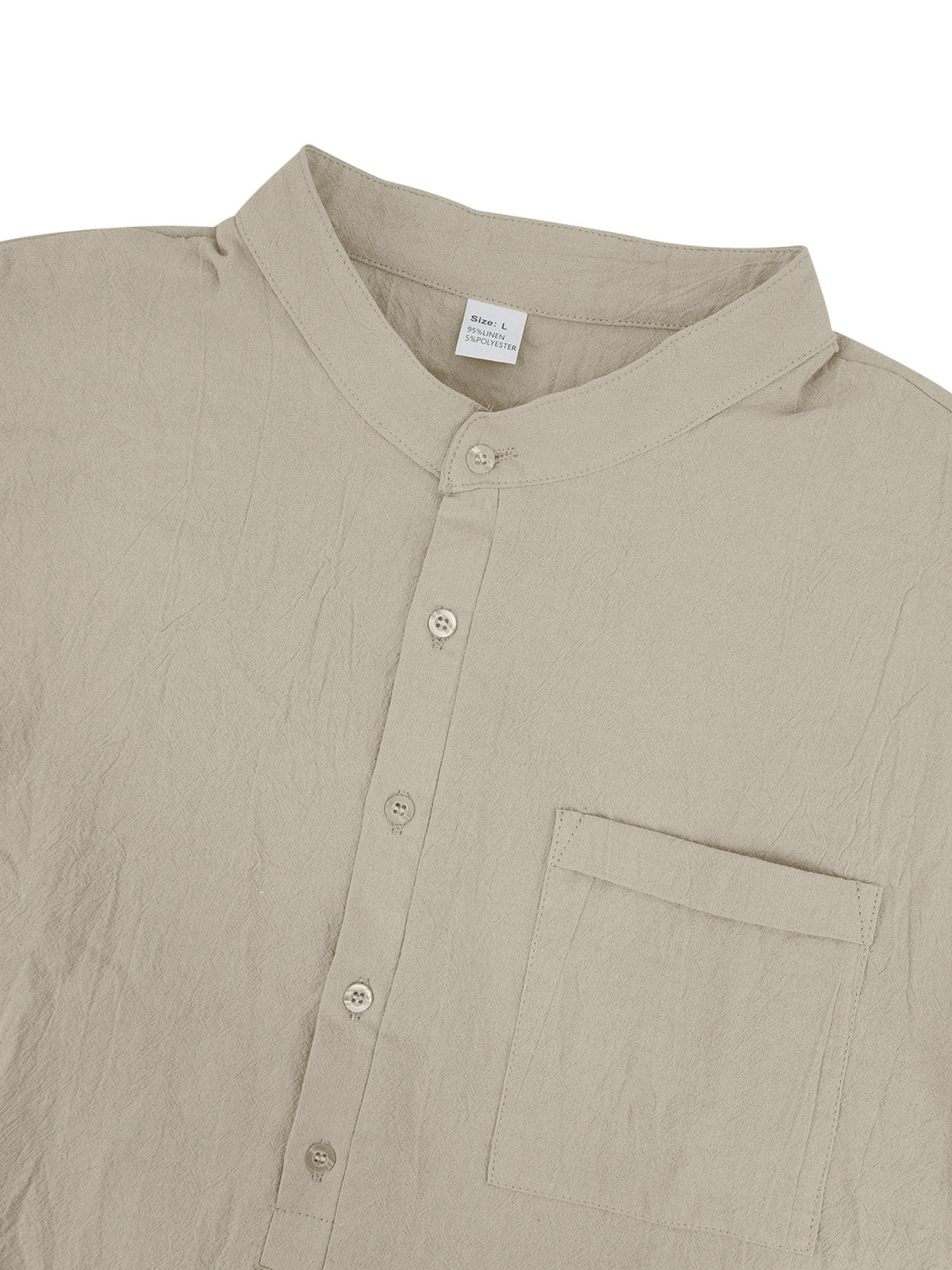 Pocket long-sleeve shirt