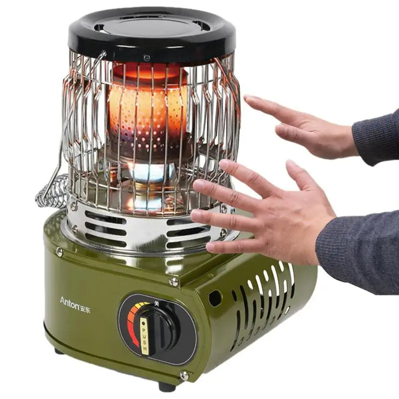 Outdoor Gas Heater Camping Stove Burners Ignition Heating Gas Oven Burner Hand Warmer Home Tent Camping Equipment Accessories