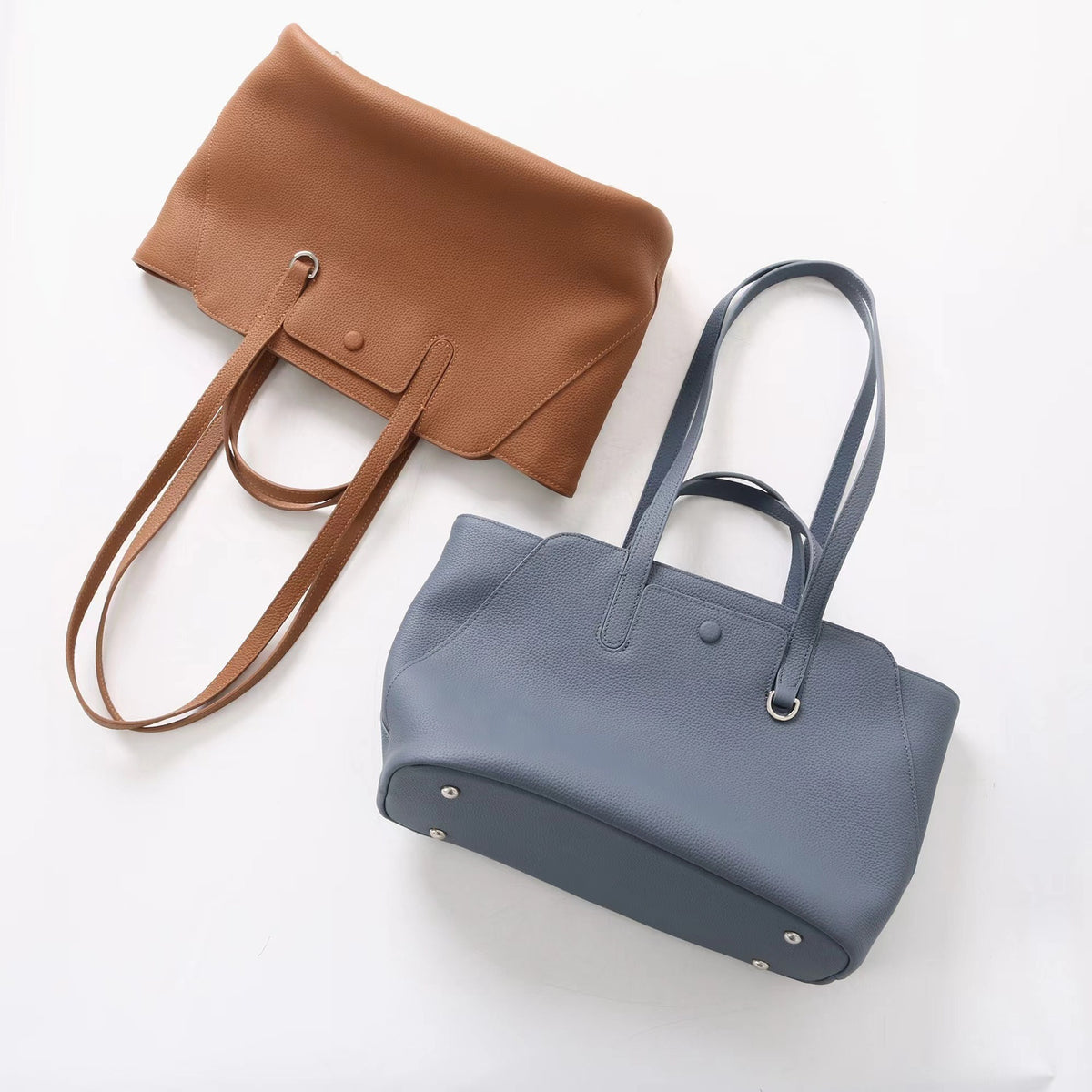 Leather everyday tote