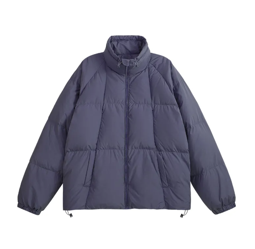 Stand-collar puffer jacket