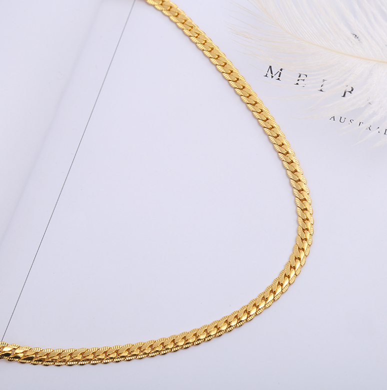 Men's 5mm gold chain