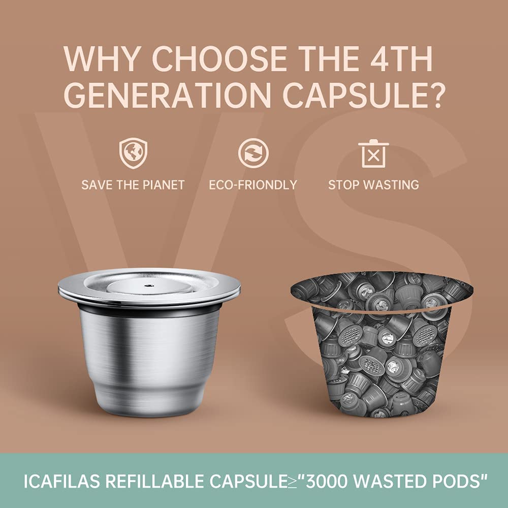 Reusable coffee capsules