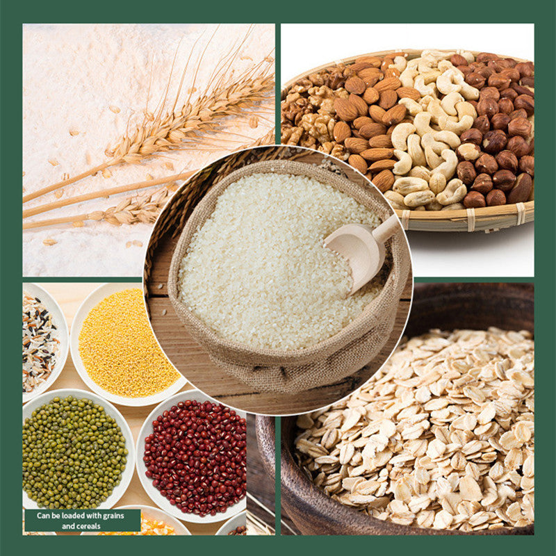 5/10pcs Grain Storage Bag Transparent Self-Supporting Nozzle Bag Sealed Storage Bag