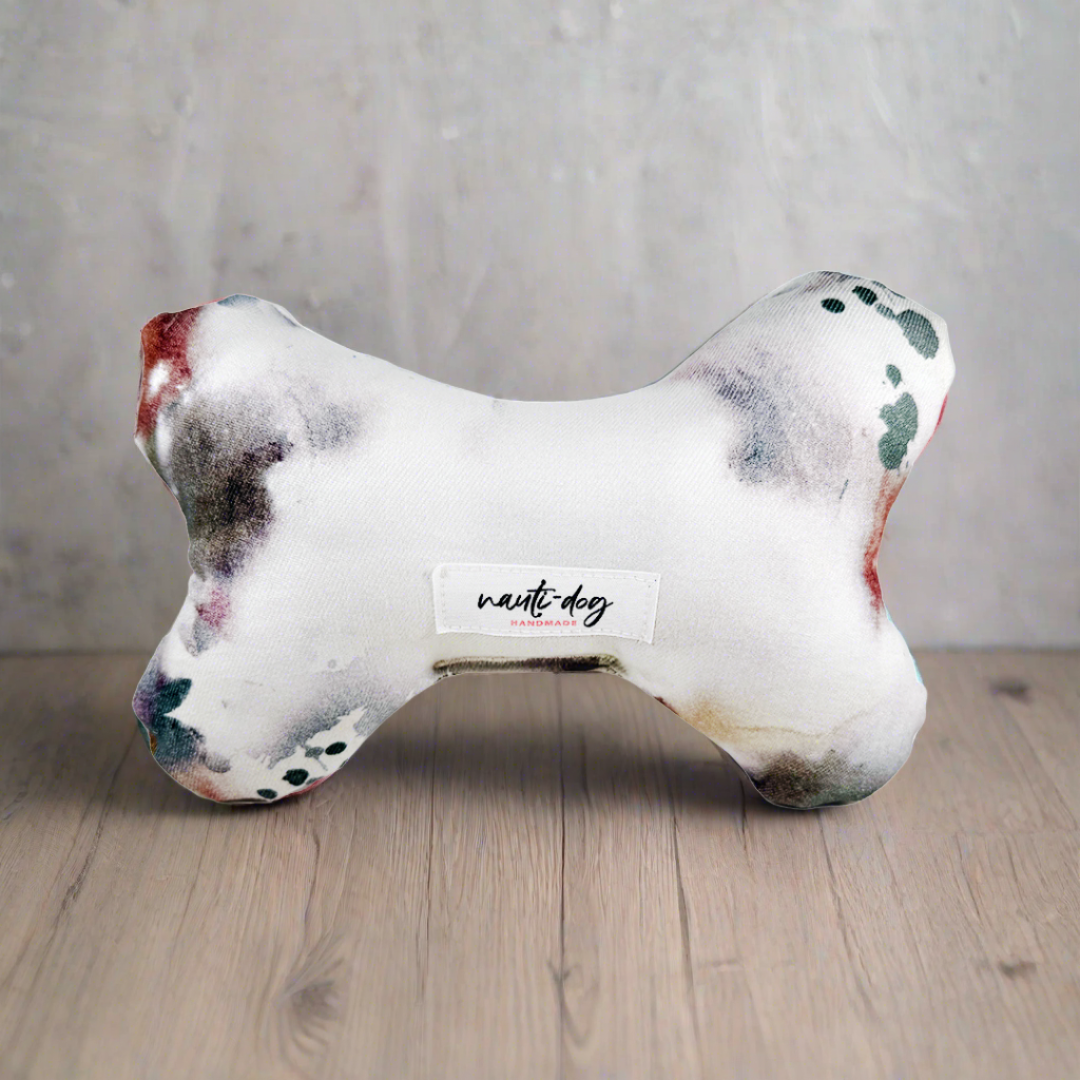 Denim squeaker toy