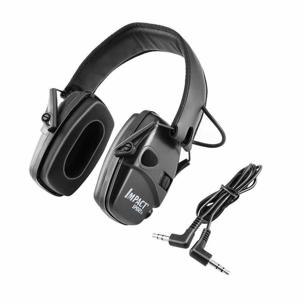 Tactical Hunting Electronic Shooting Earmuffs Anti-noise Headset Sound Amplification Impact Hearing Protection Headphone