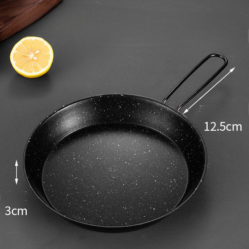 Stainless steel folding handle frying pan outdoor non stick folding fry pan frying pan