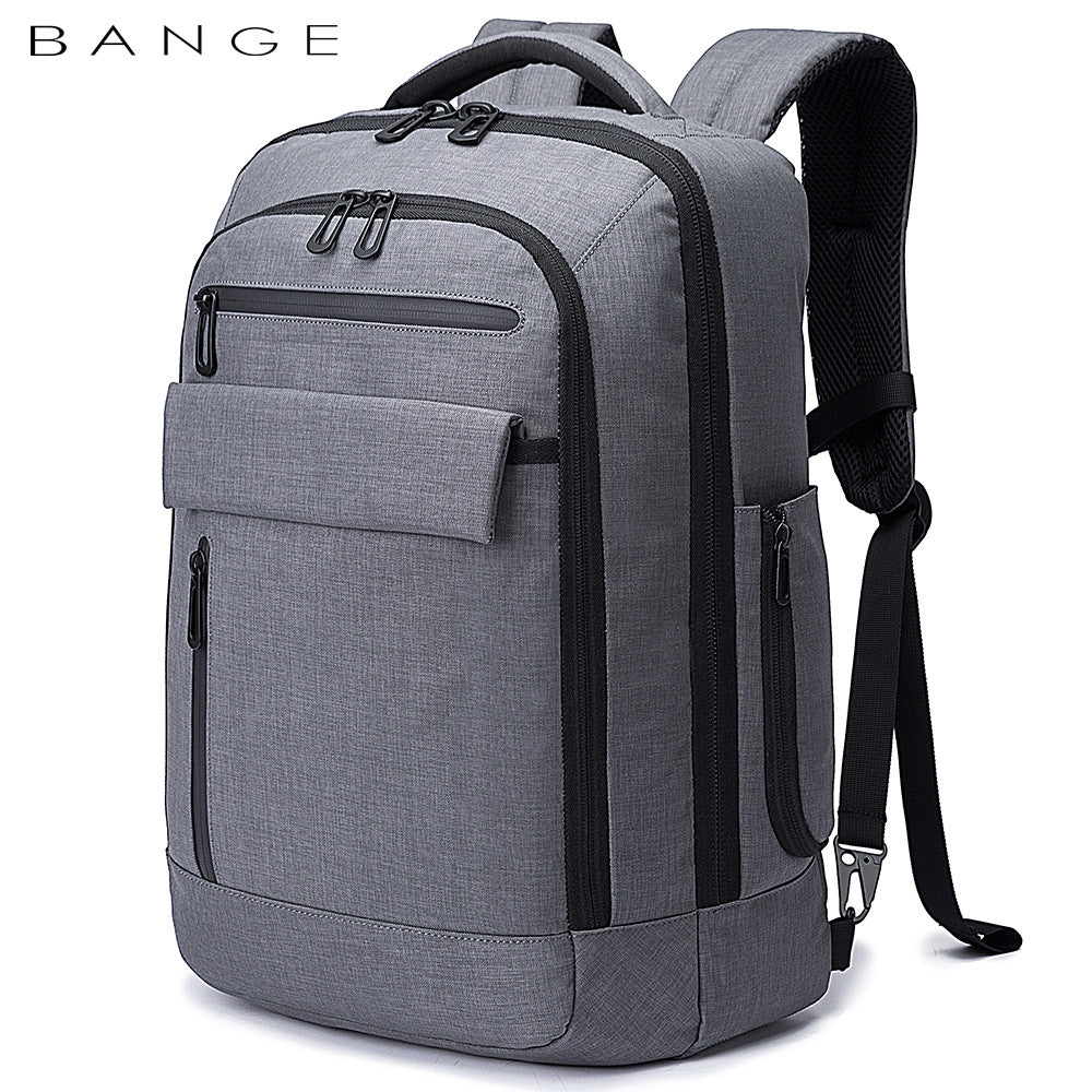 New Backpack Men's Waterproof Travel Casual Backpack Multi-compartment Large Capacity Men's Bag