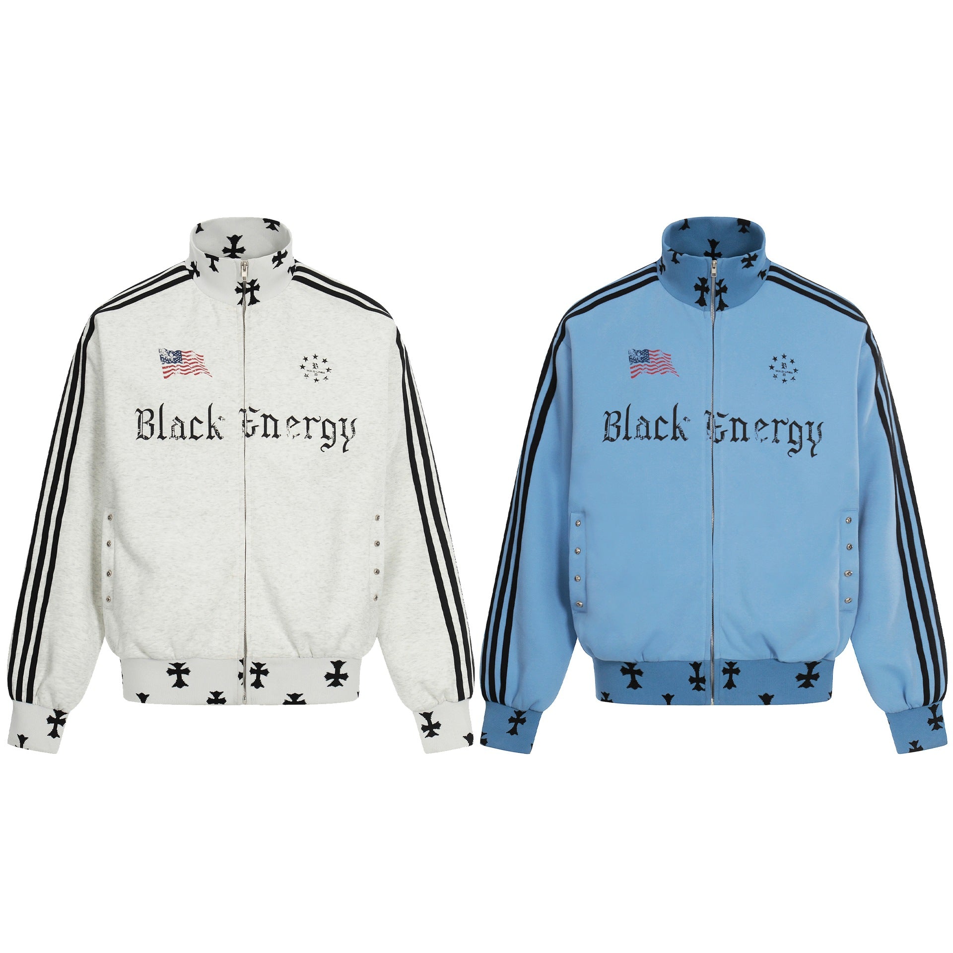 Loose Striped Hoodie with Unique Design