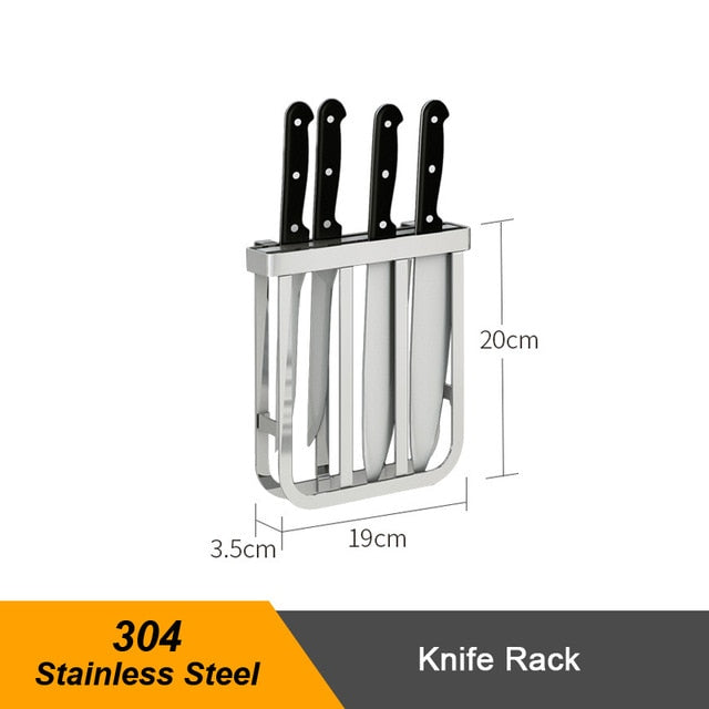 Stainless Steel Sink Drain Rack Kitchen Shelf DIY Bowl Dish Cutlery