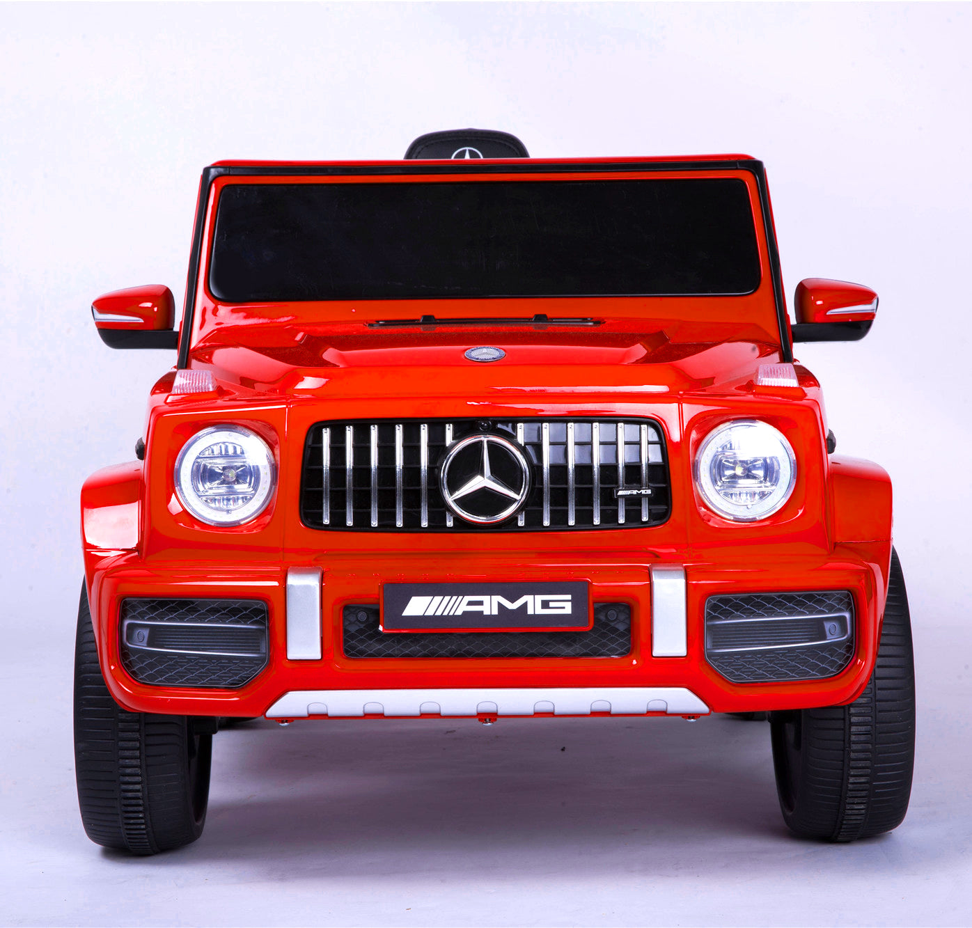 Mercedes Benz G63 Children's Electric Vehicle with Remote Control, 12V Spring Suspension, Safety Lock, and License