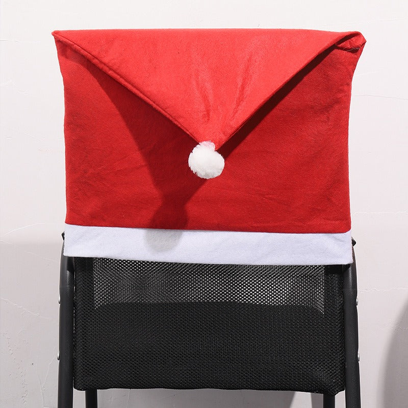 Christmas Decoration Supplies Creative Decoration Festival Party Table Chair Cover Restaurant Chair Cover Christmas Hat