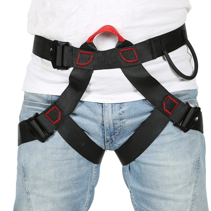 Outdoor Safety Belt Climb Rock Safety Harness Tree Climbing Half Body Harness For Women Men Children Ideal Gift For Rock Climber