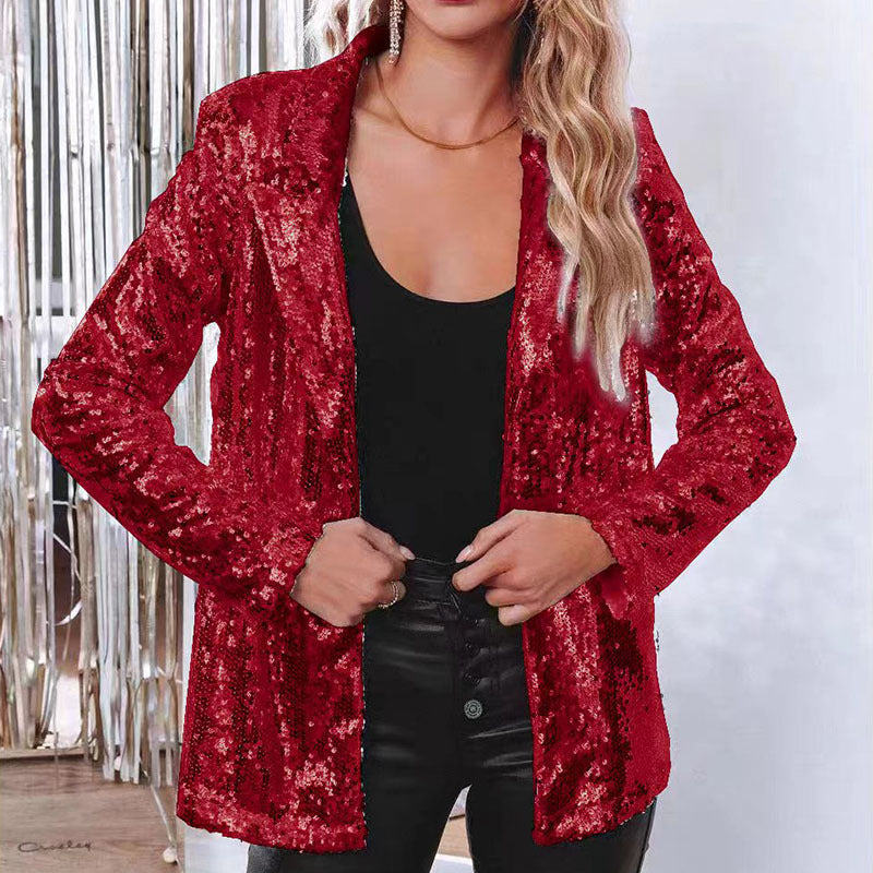 Sequin blazer