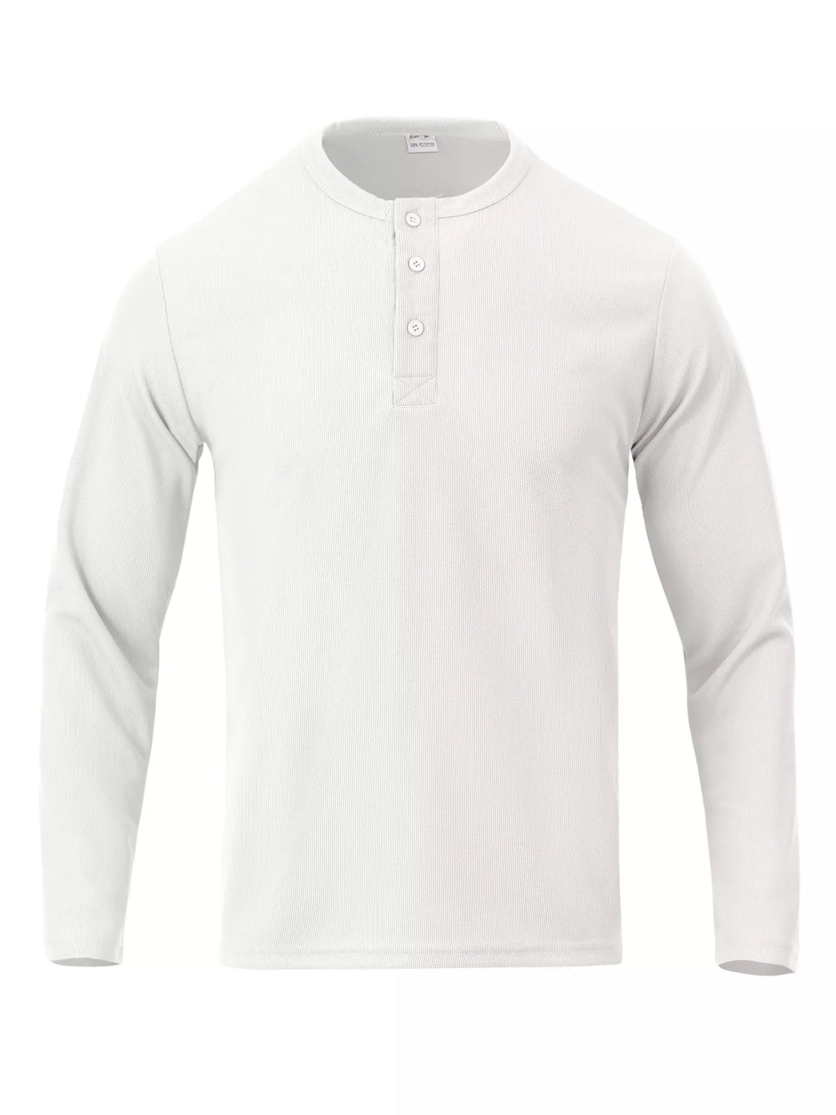 Long-sleeve henley