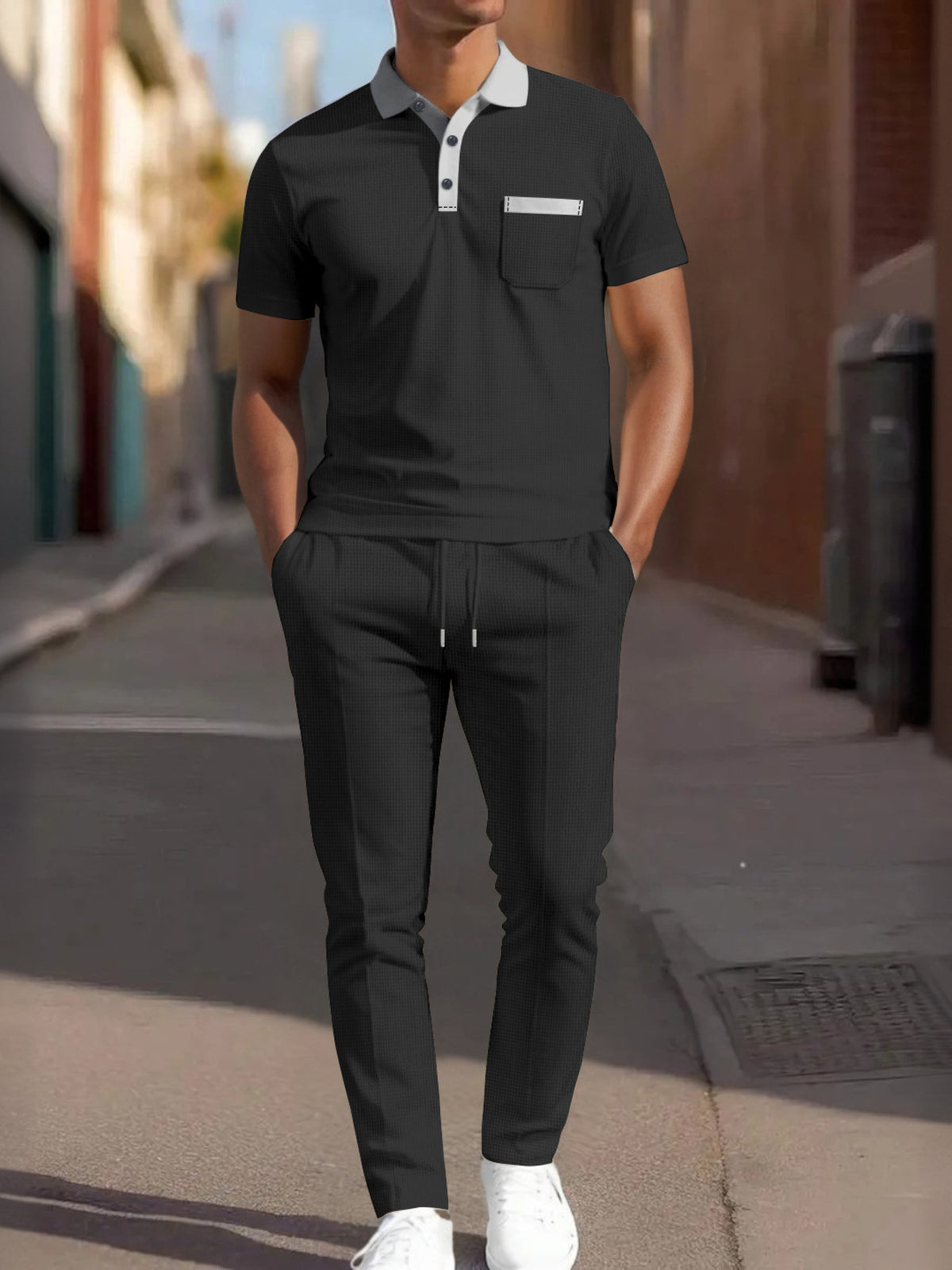 Polo and pants set