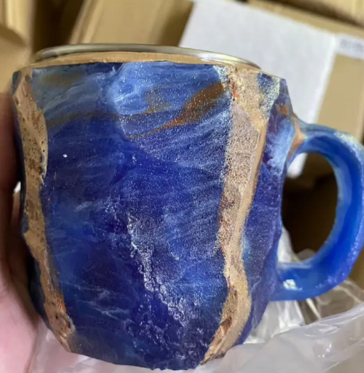 Crystal coffee mug