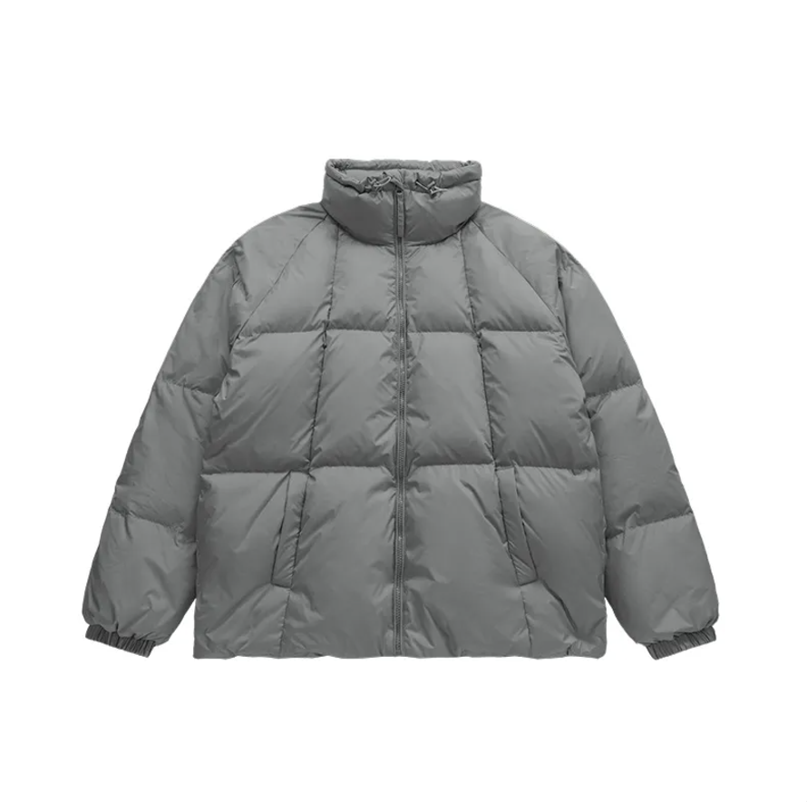 Stand-collar puffer jacket