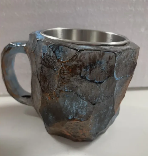 Crystal coffee mug