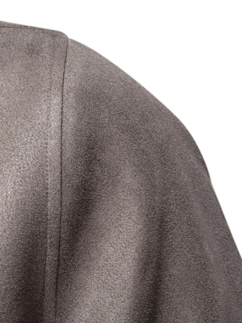 Baseball collar snap down jacket