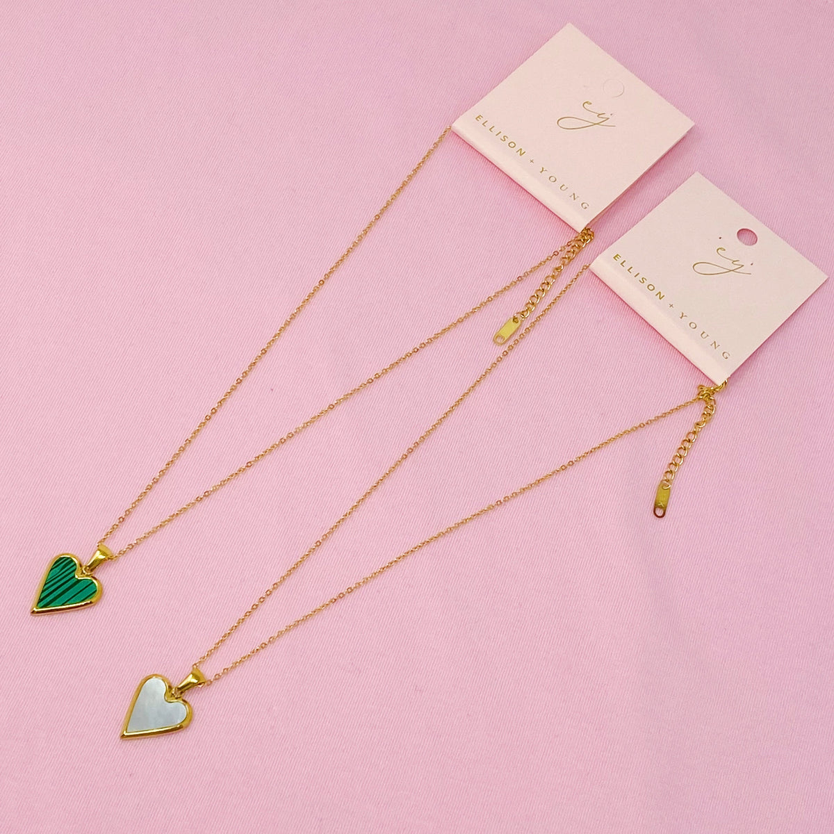 Heart of gold necklace