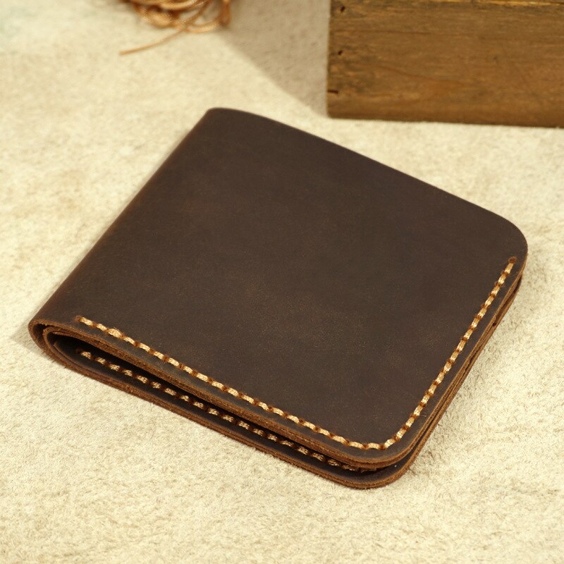Hand-stitched bifold wallet