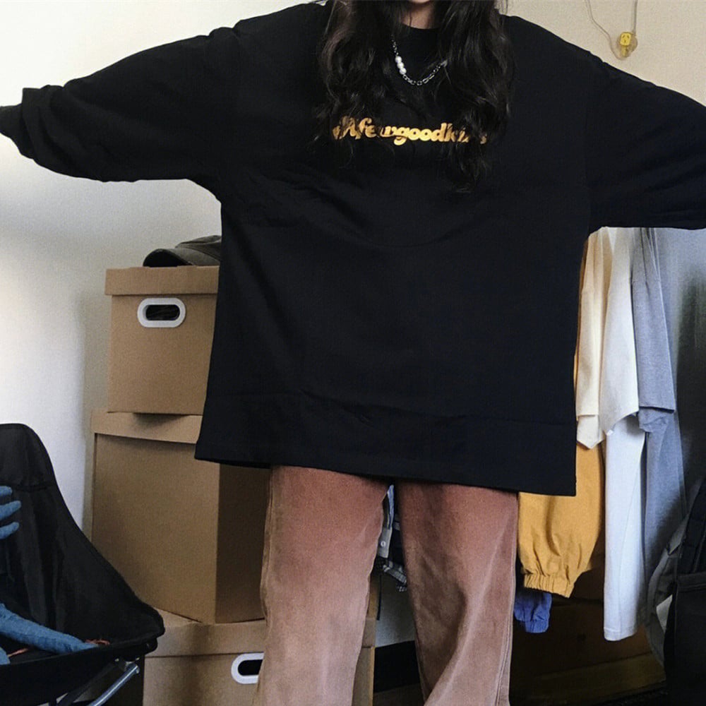 Oversized retro sweater
