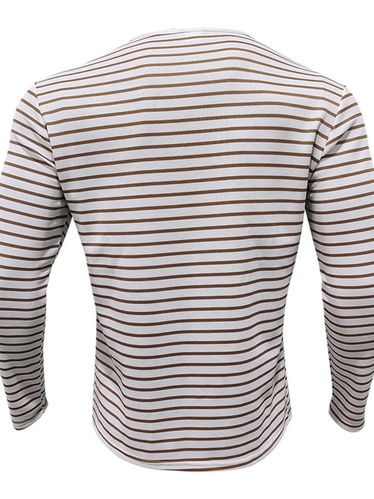 Striped long-sleeve tee