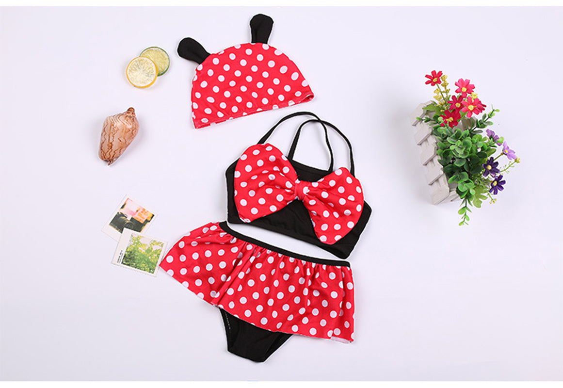 Toddler three-piece swim set