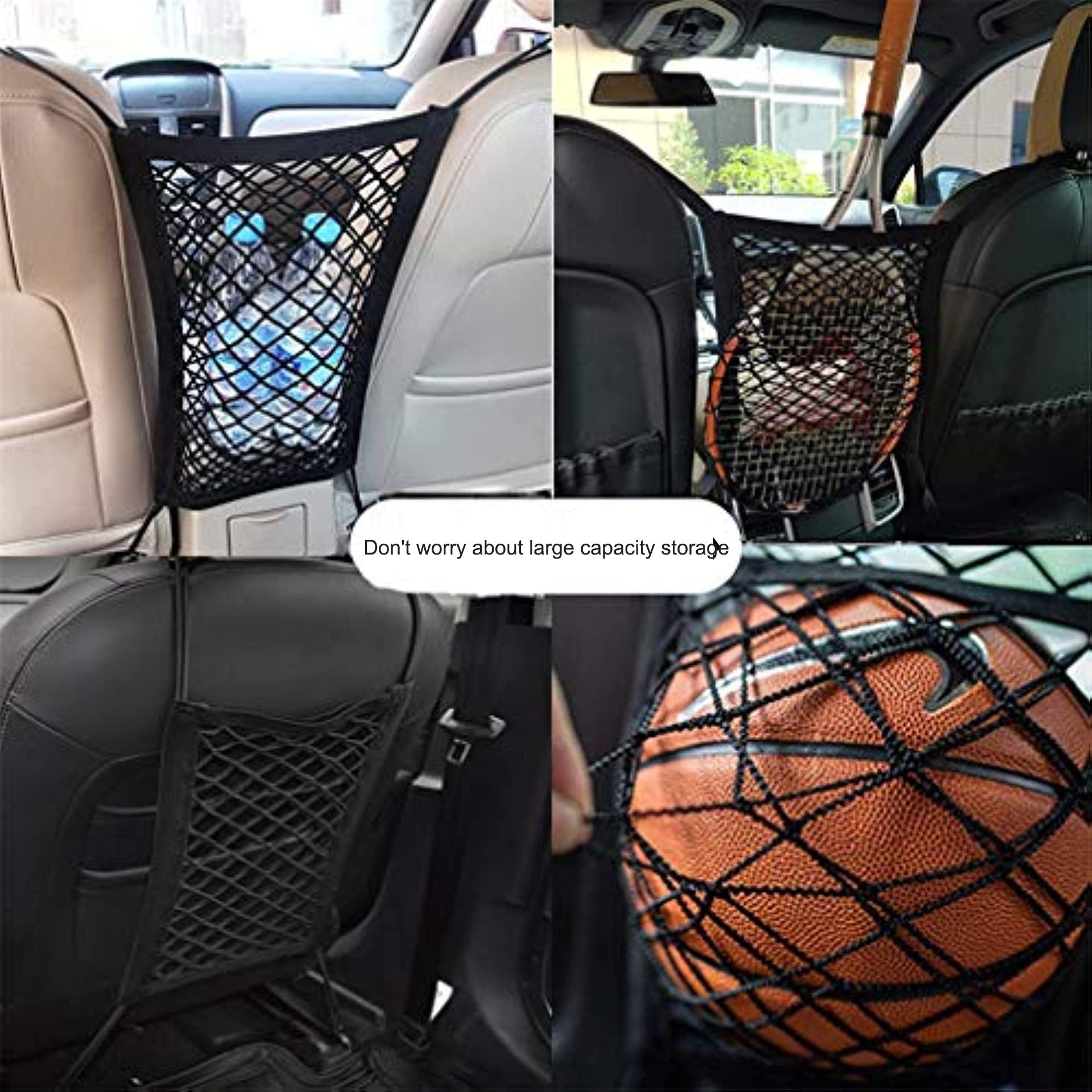 Pet isolation net, dog car protection net, car mounted anti fall pet