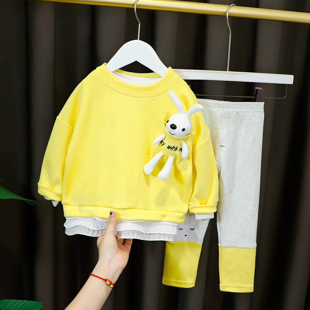 Toddler sweatshirt and pants set