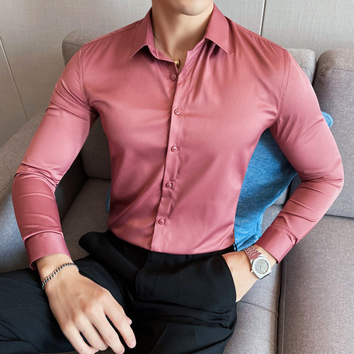 Slim-fit dress shirt
