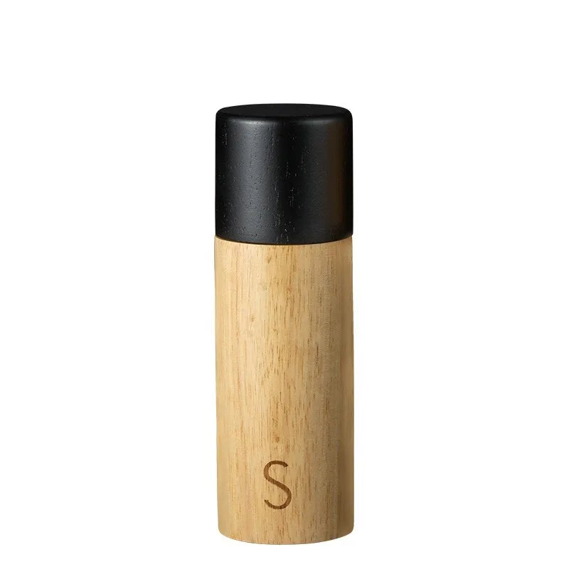 Oak Pepper Grinder Salt and Pepper Grinder Wooden Salt Mill Pepper Grinder with Adjustable Ceramic Rotor