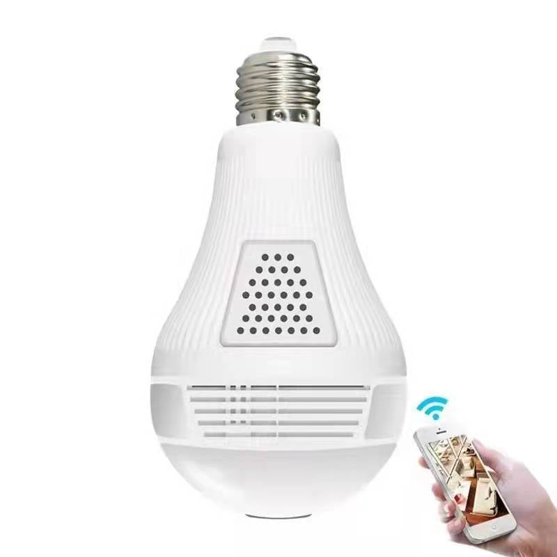 Scene Light Bulb Camera 360 Degree wifi Wireless Camera Remote White Light Night Vision HD Intelligent Intercom