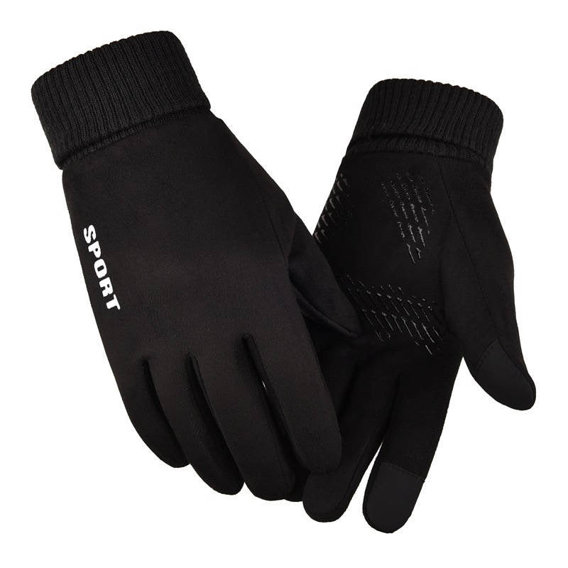 Winter thermal touch screen gloves for male and female