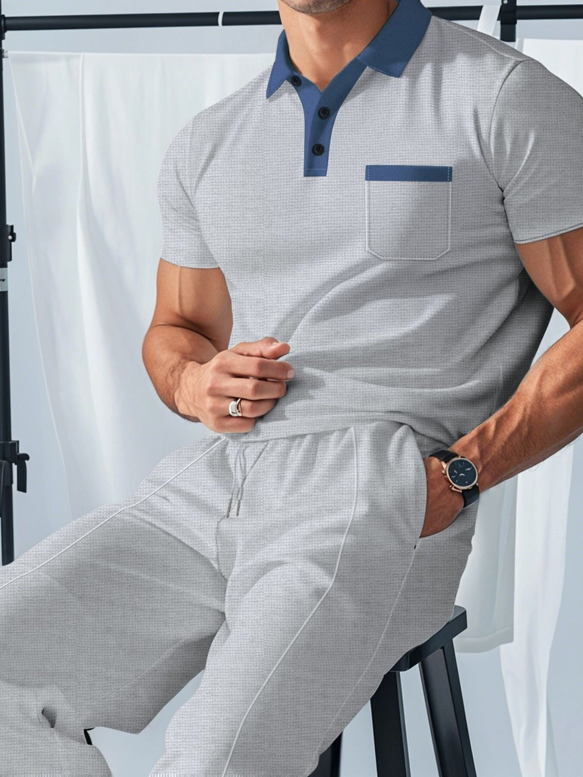 Polo and pants set