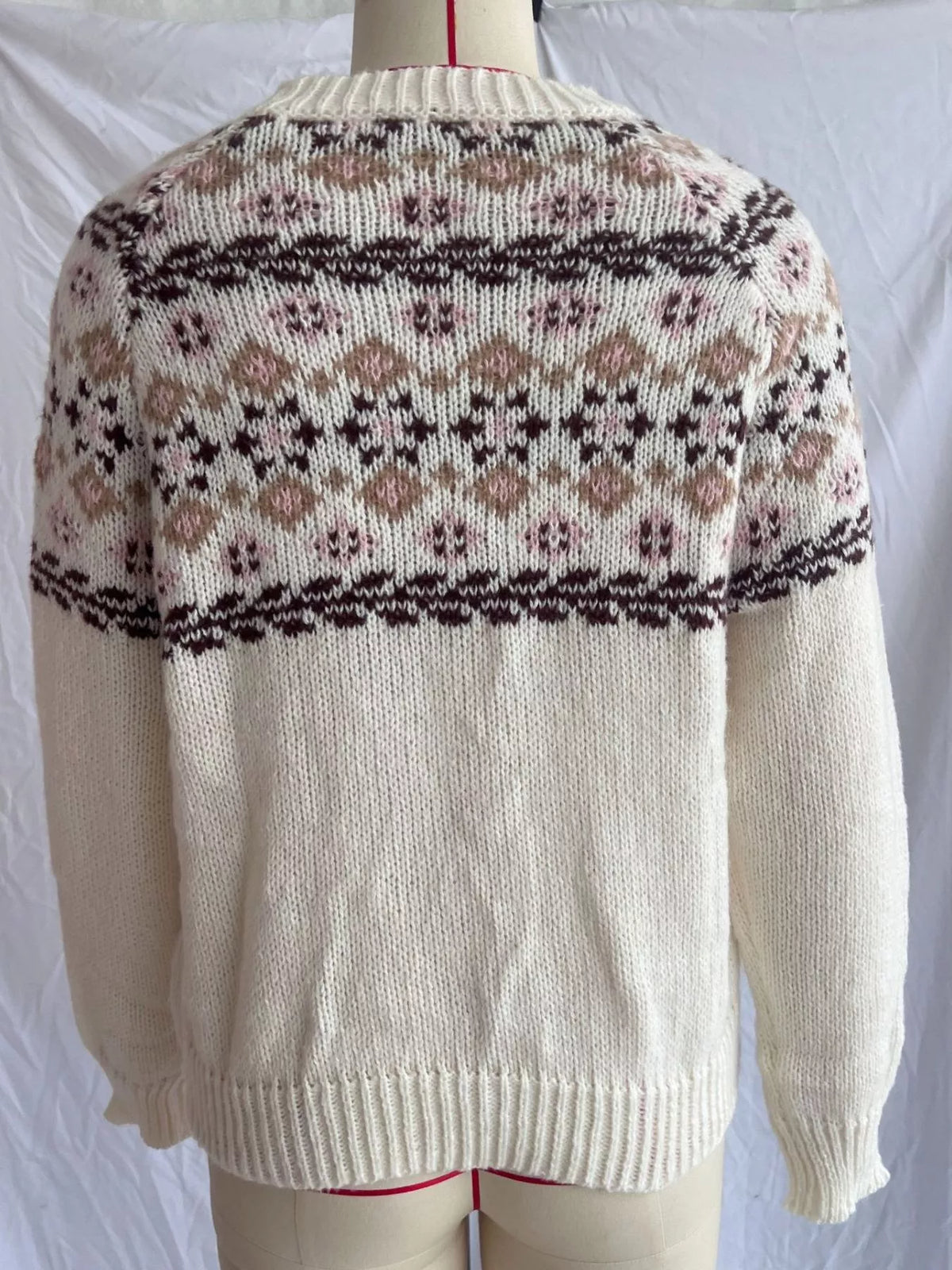 Fair Isle crew sweater