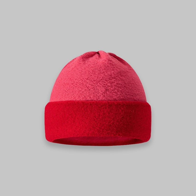 Two-tone fisherman beanie
