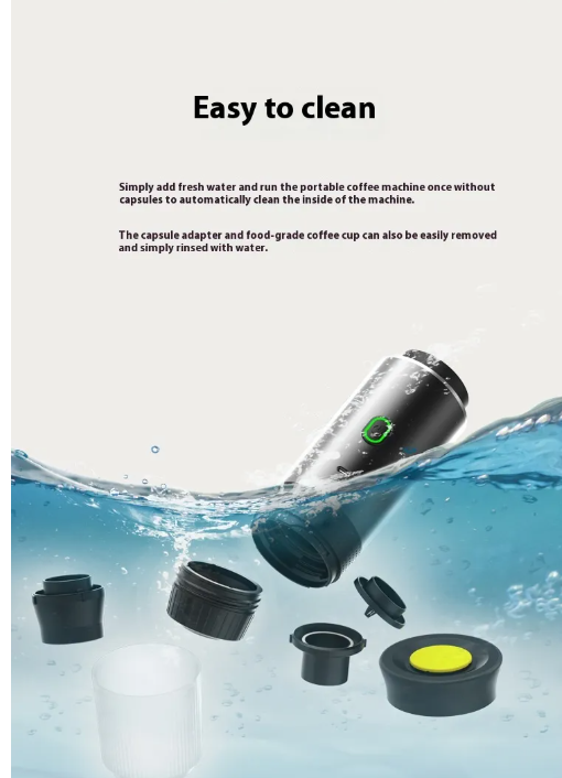 Portable espresso maker