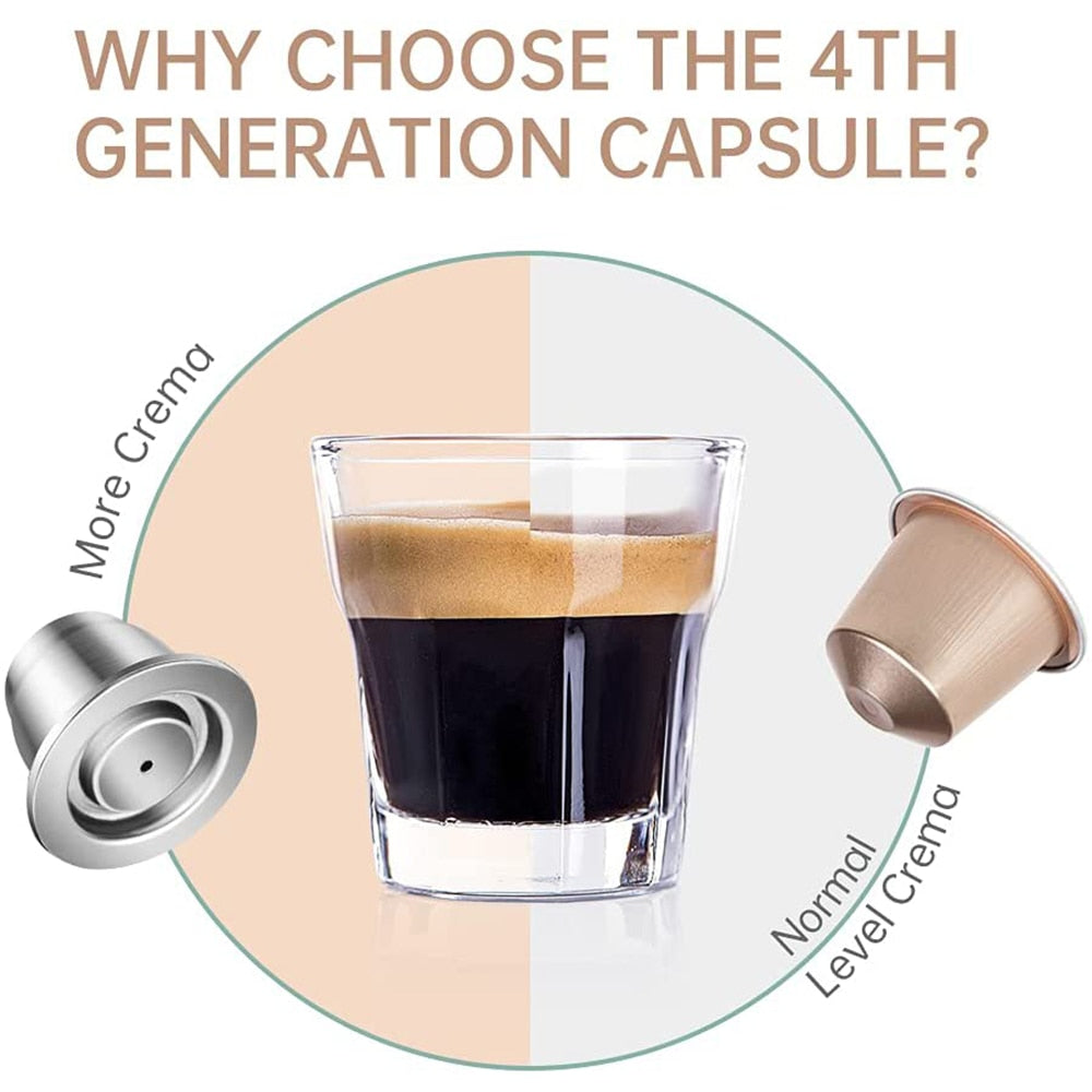 Reusable coffee capsules